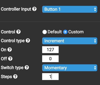 Using a Button to increment the Highlight position