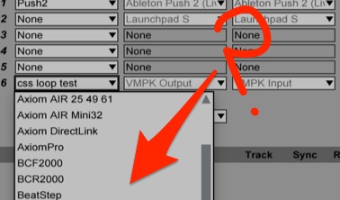 MIDI Script not showing Ableton Live's Control Surface Options