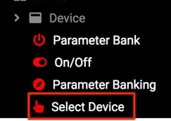 Select Device Mapping