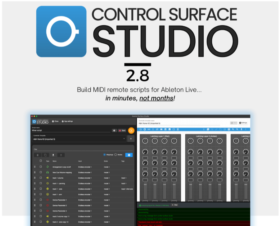 control surface studio 2.8